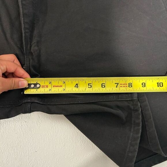 Carhartt Black Work Shorts | Size 38 (Altered from 40) | Rugged Canvas Carpenter - Picture 6 of 15